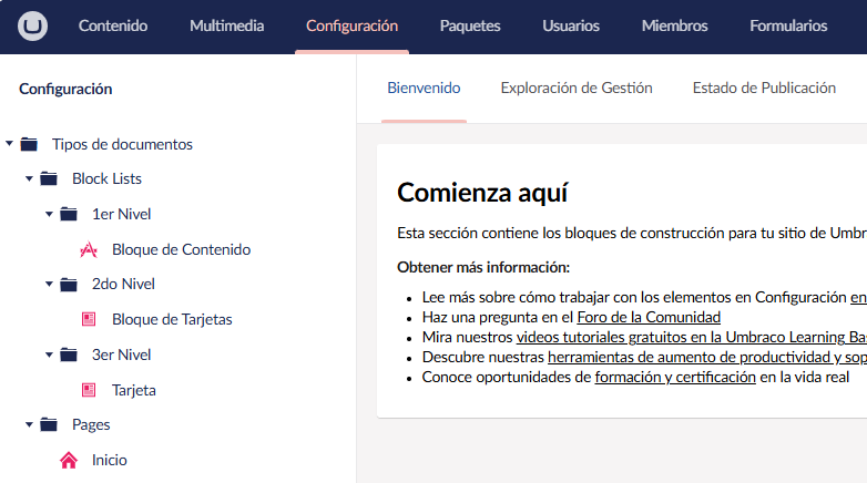 Tipos de documentos